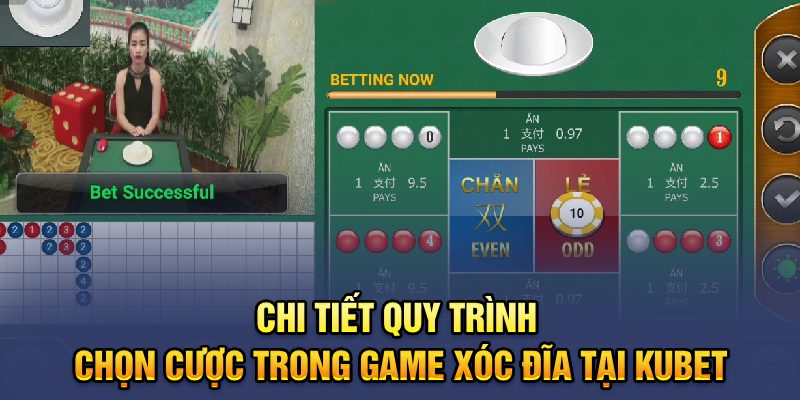 Chi tiết quy trình chọn cược trong game Xóc Đĩa tại Kubet