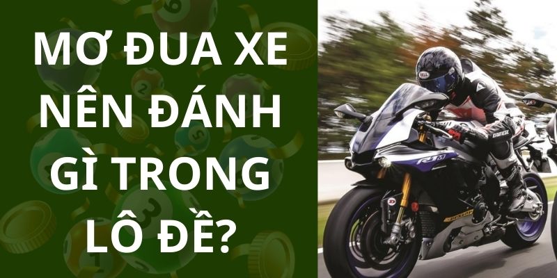 Vậy mơ đua xe nên đánh gì? Hãy chọn 08 và 97.